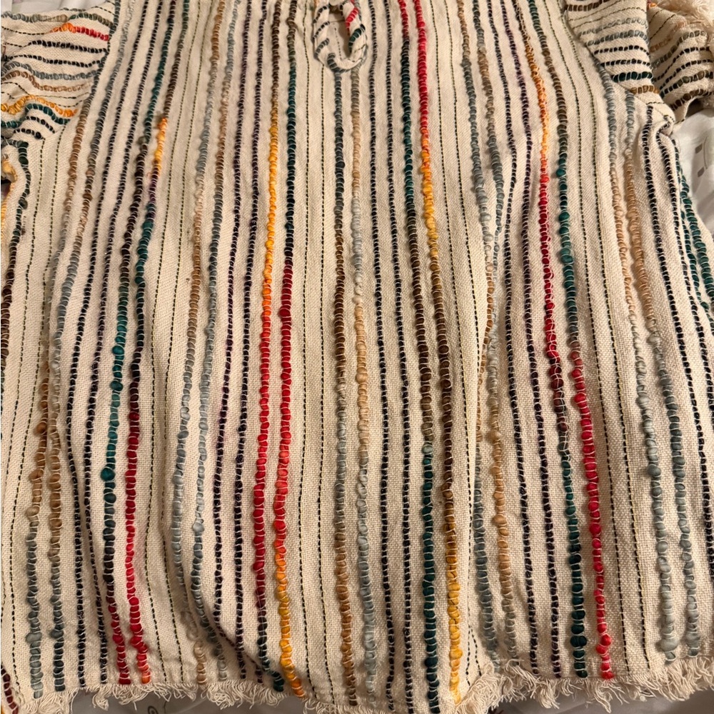 THML Multicolor Textured Scarf - Picture 2 of 3